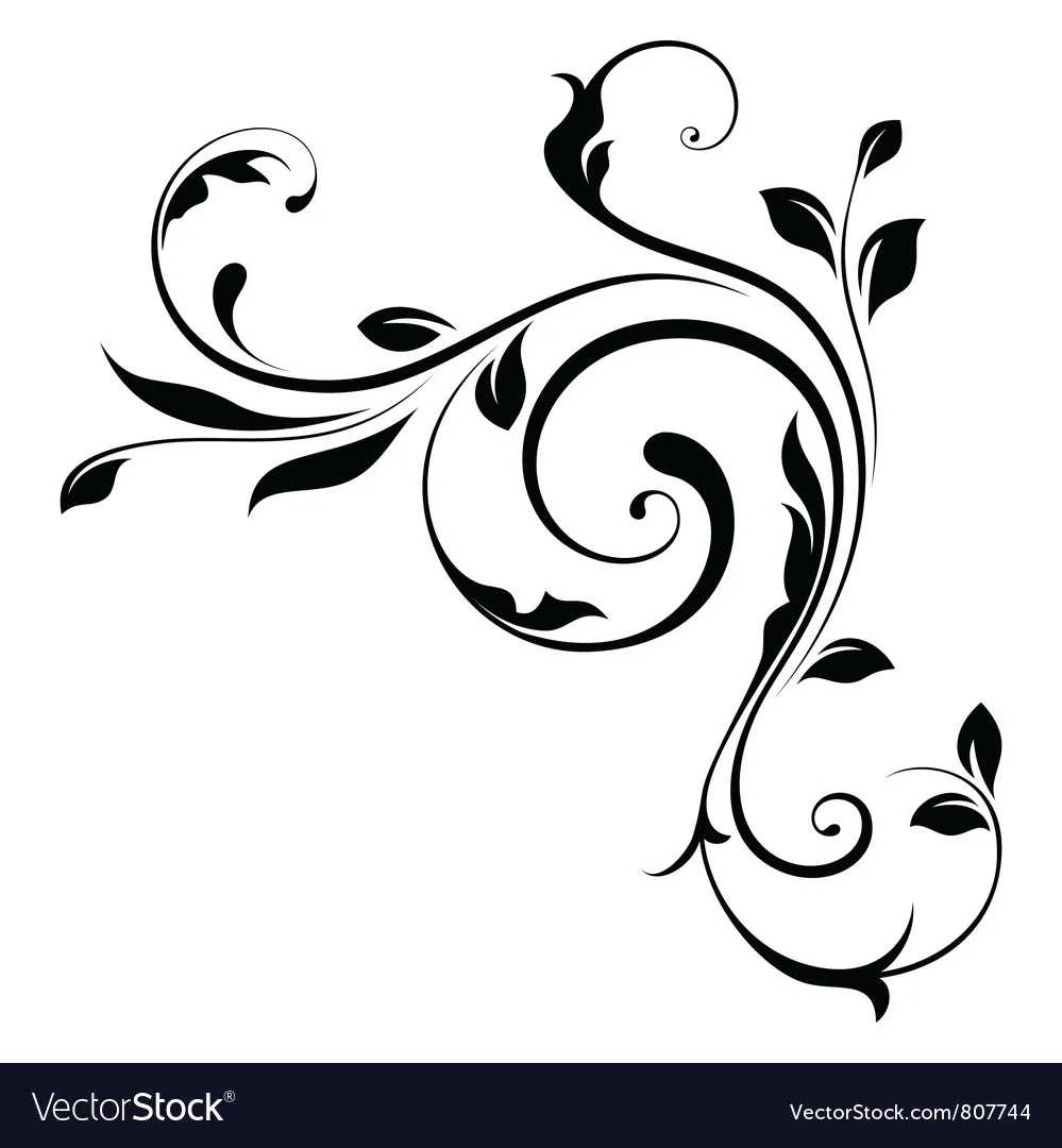 Swirls And Twirls In Lilac