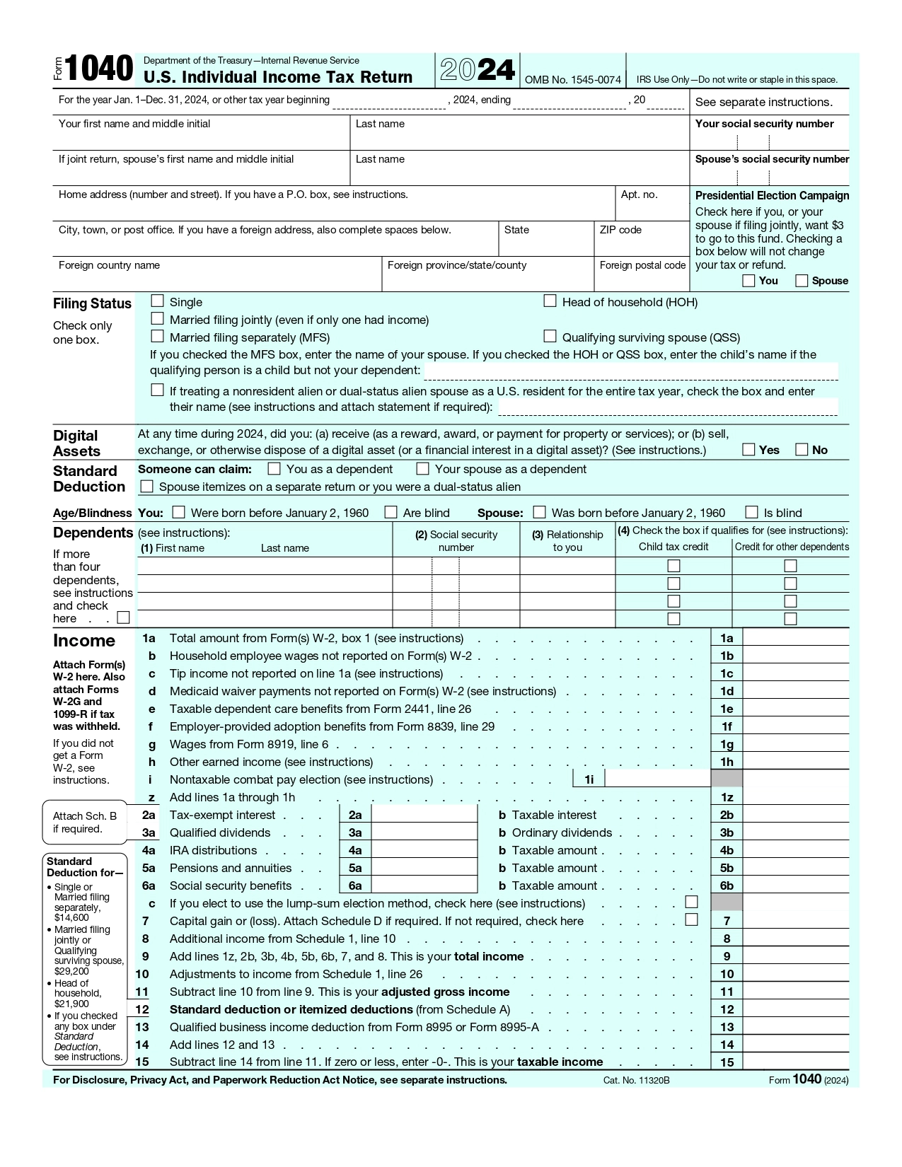 Form W9 2026 Printable
