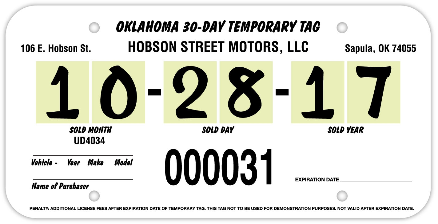 Temporary Registration Expired Dealer Tags Ky Tag Log Fill Online 
