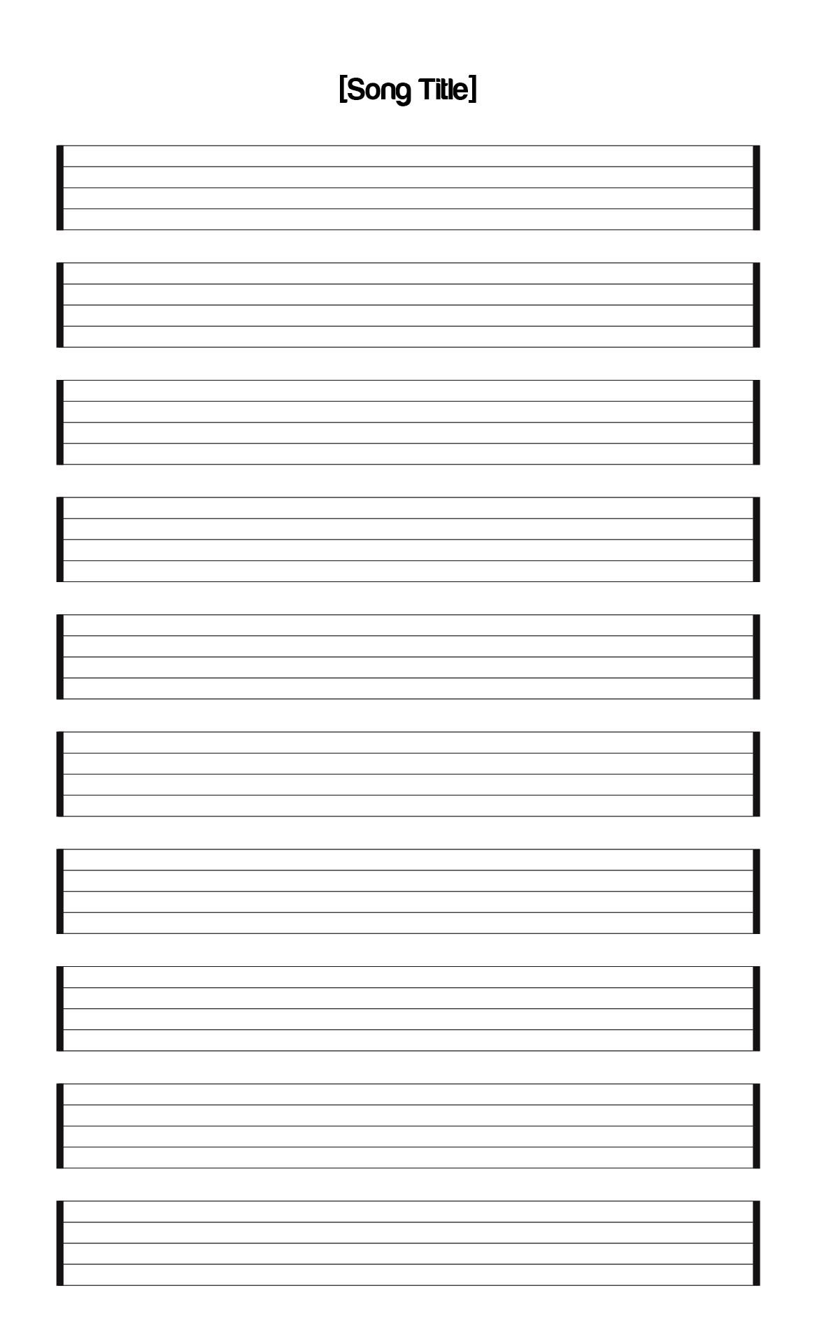 The Music Stand Blank Notes Blank Sheet Music Notebook 200 Page 