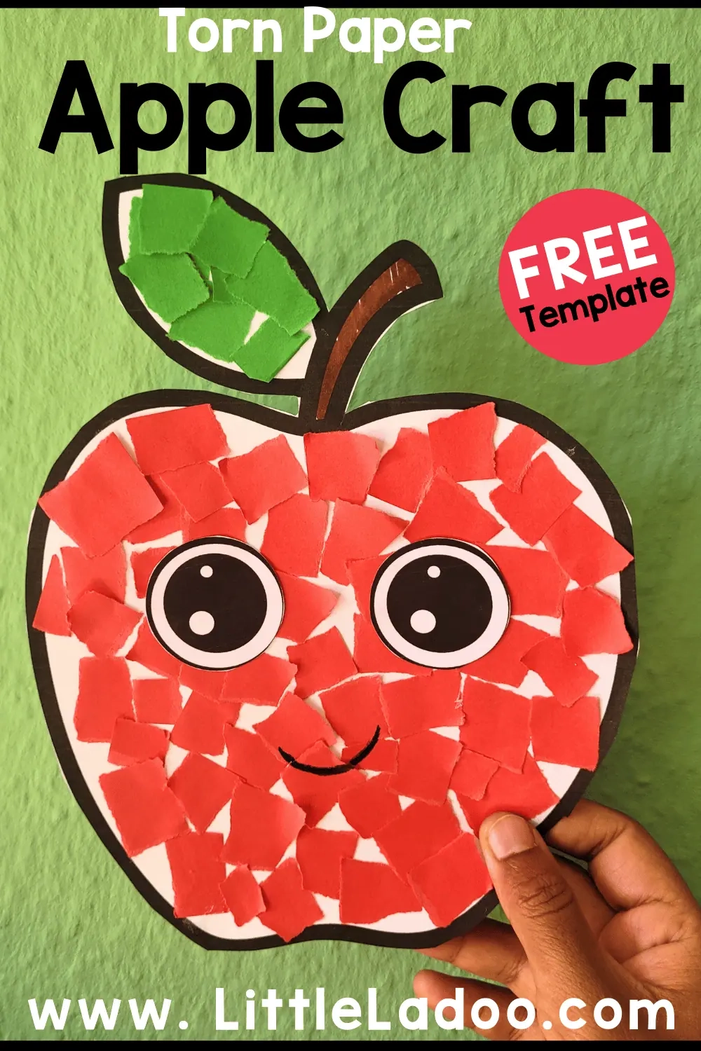 Apple Crafts For Preschoolers Printable