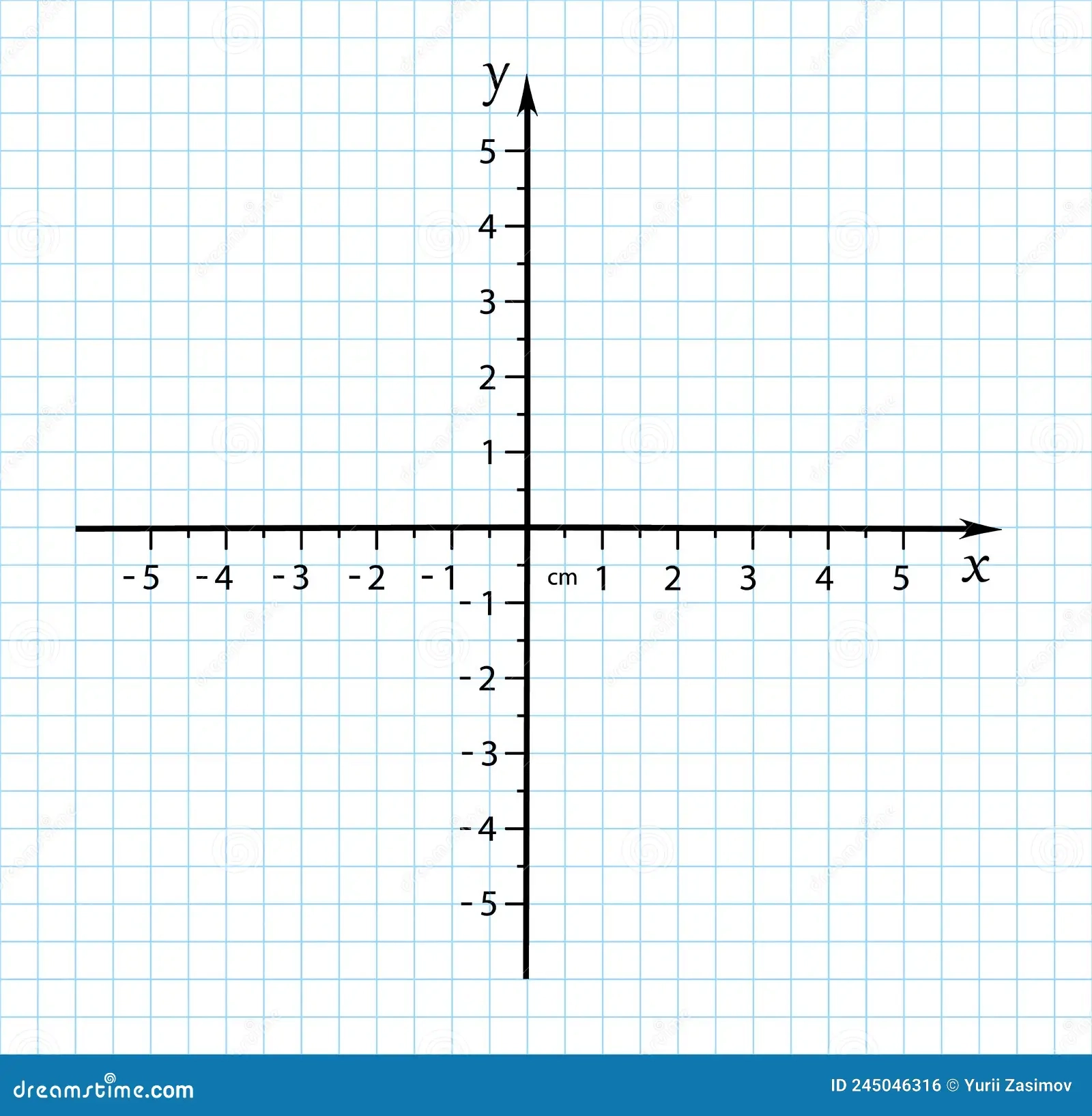 Trigonometrical System Of Coordinates On Graph Paper Vector 