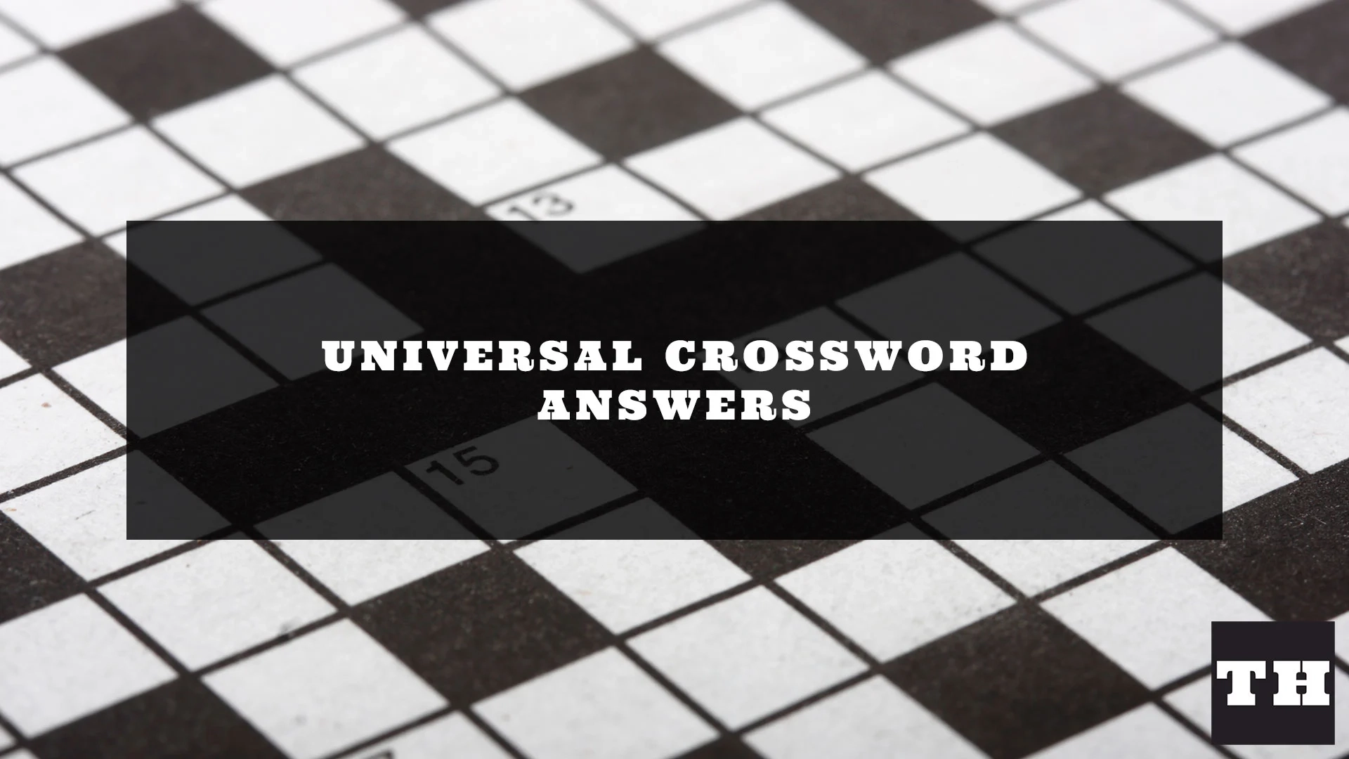 Universal Crossword Puzzle Online