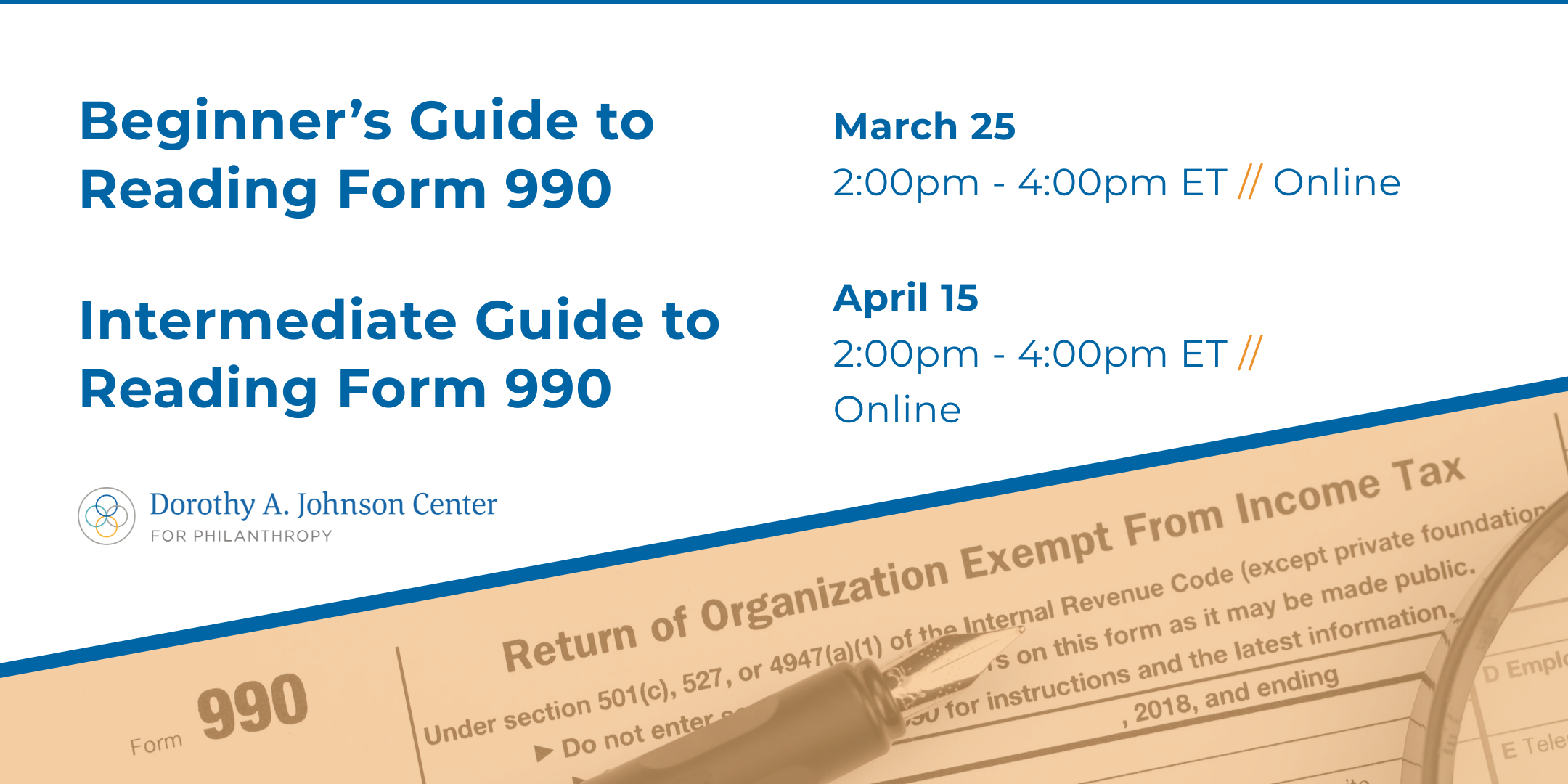 Unlocking The Power Of IRS Form 990 Johnson Center For Philanthropy