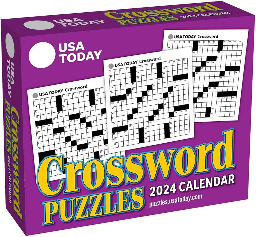 USA TODAY Crossword 2024 Day to Day Calendar USA TODAY 