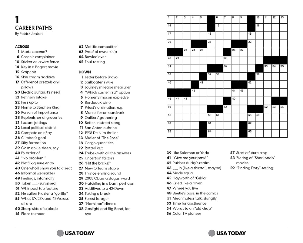 USA Today Crossword Super Challenge 2 200 Puzzles Usa Today Amazon sg Books