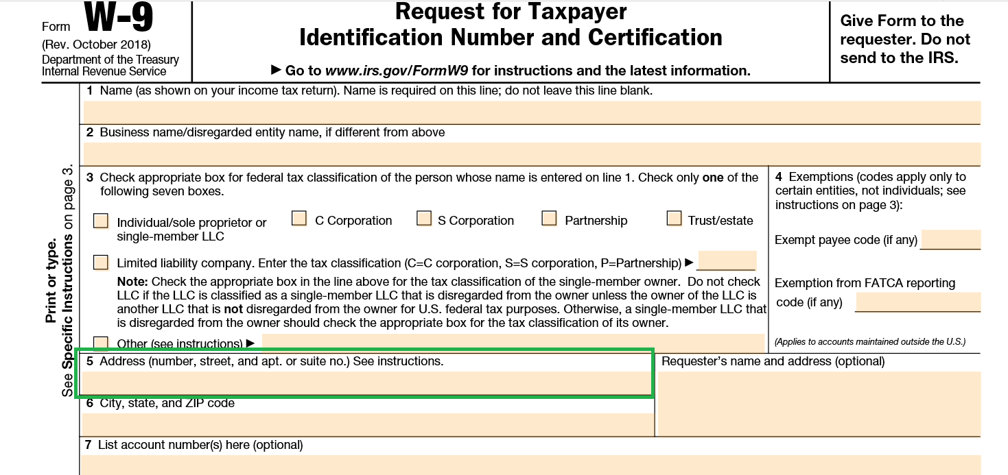 W9 Form Free Download Fillable amp Printable PDF 2022 CocoDoc