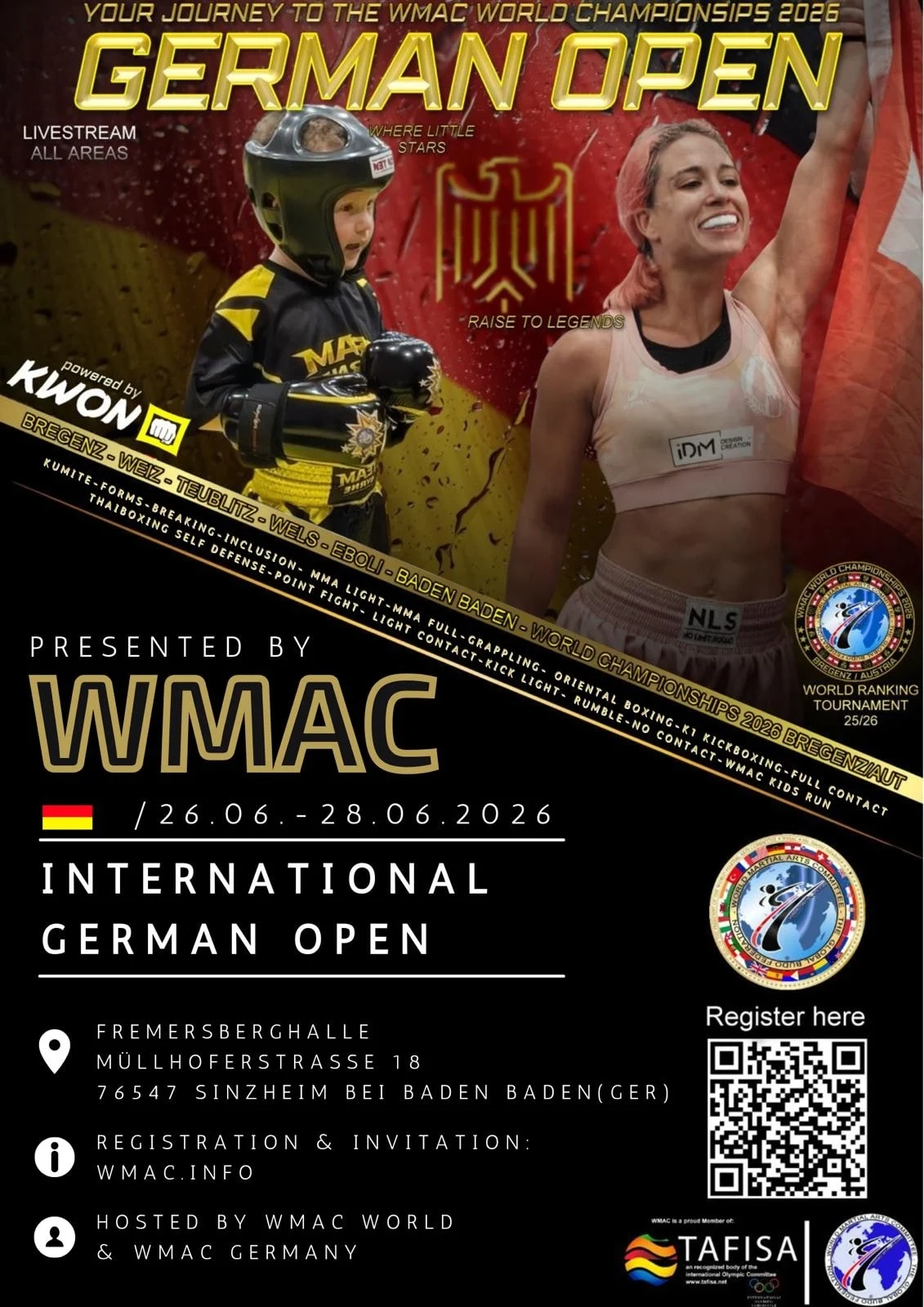 WMAC Events World Martial Arts Committee