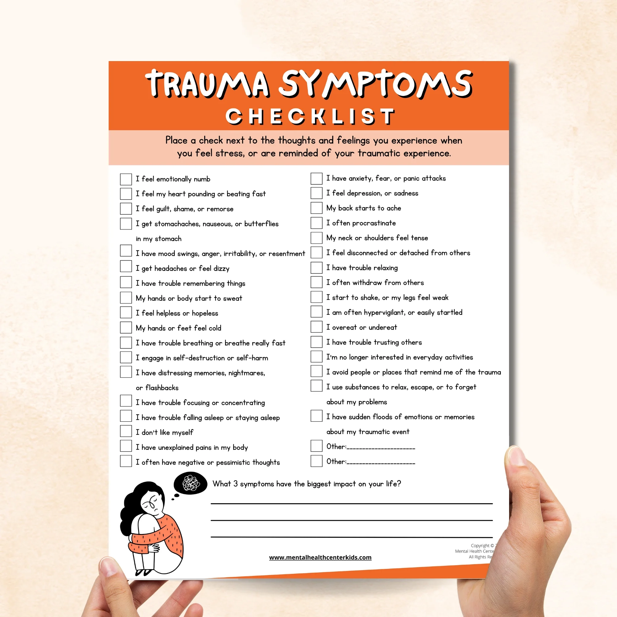 10 Printable Trauma Worksheets For Kids amp Teens Mental Health 