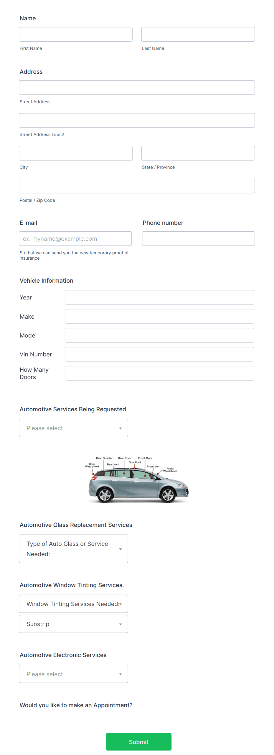100 Automotive Forms Jotform
