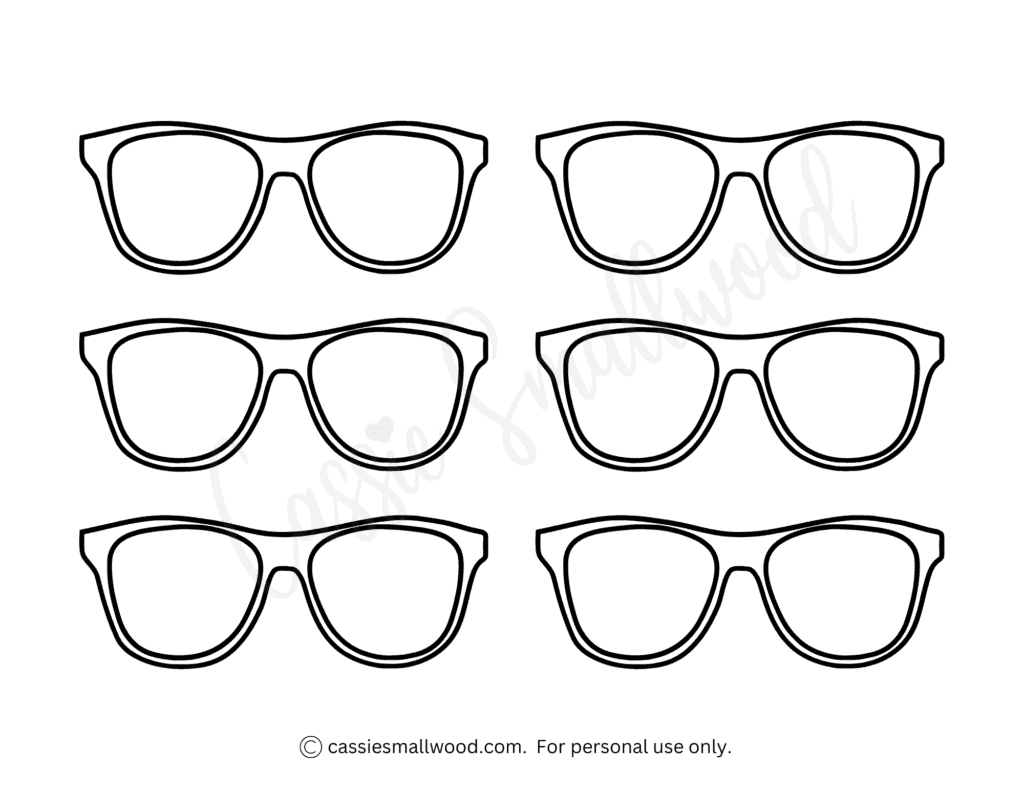 12 Glasses Templates Sunglasses And Eyeglasses Cassie Smallwood 12 Glasses Templates Sunglasses And Eyeglasses Cassie Smallwood