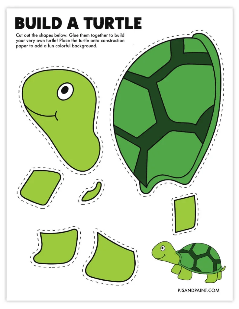 120 Free Printable Build Your Own Crafts Pjs And Paint