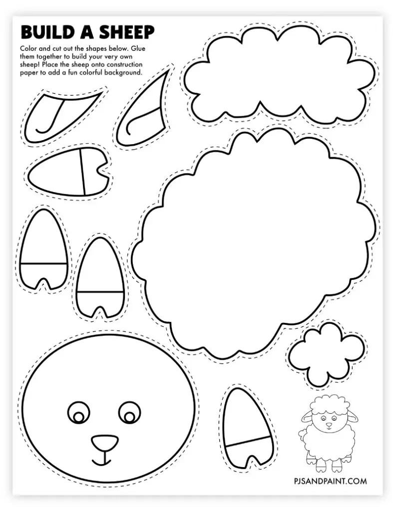 Cut Out Free Printable Craft Templates
