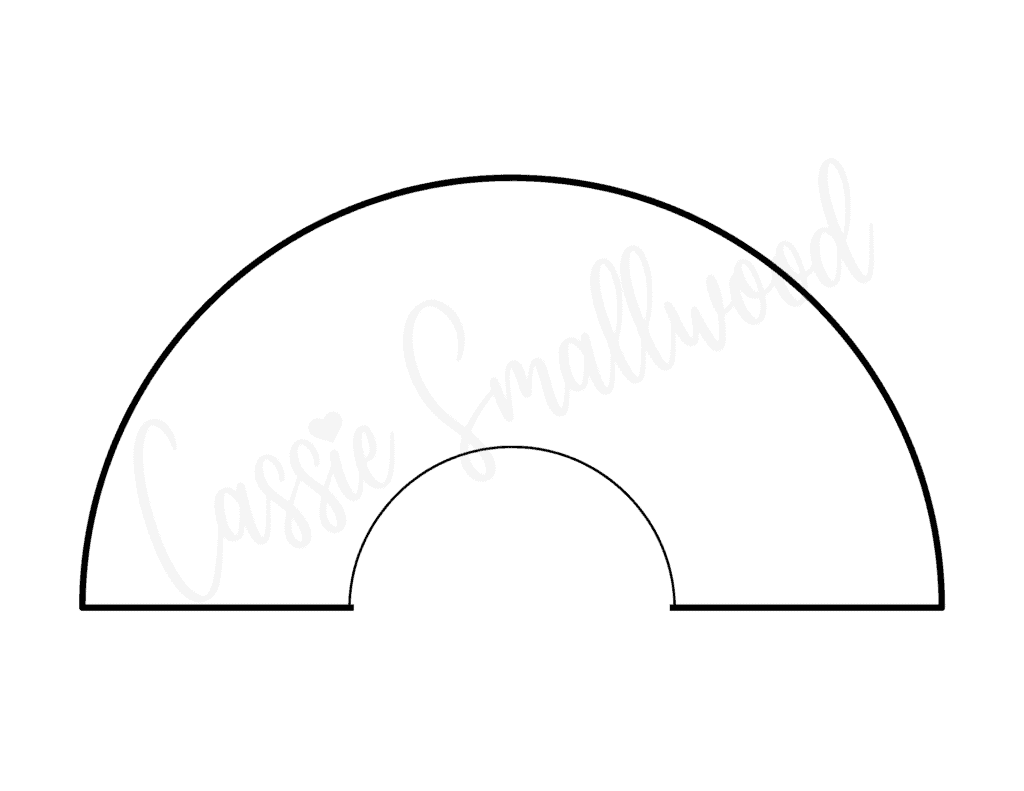 18 Cute Rainbow Templates Free Printable Cassie Smallwood