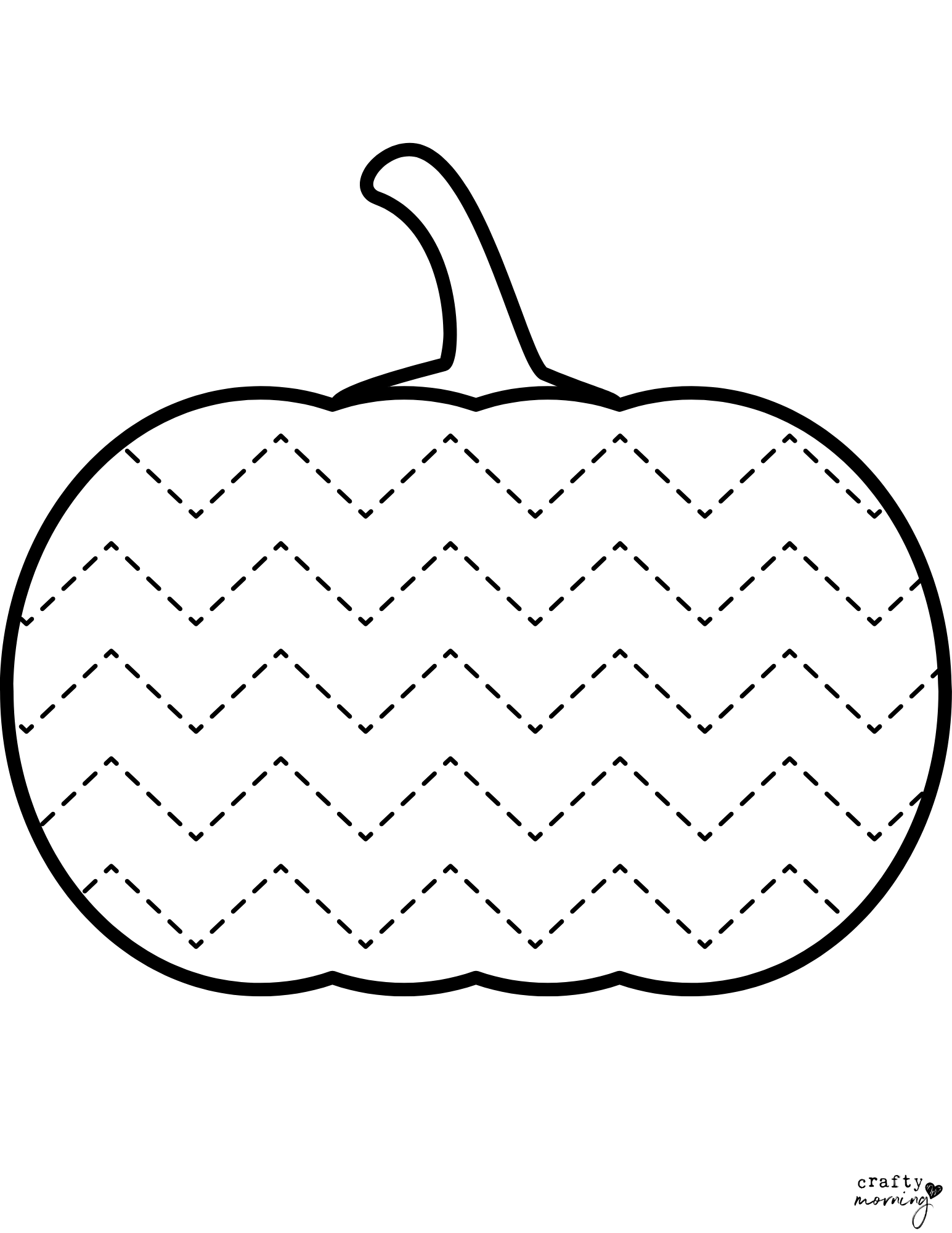 Template Of A Pumpkin