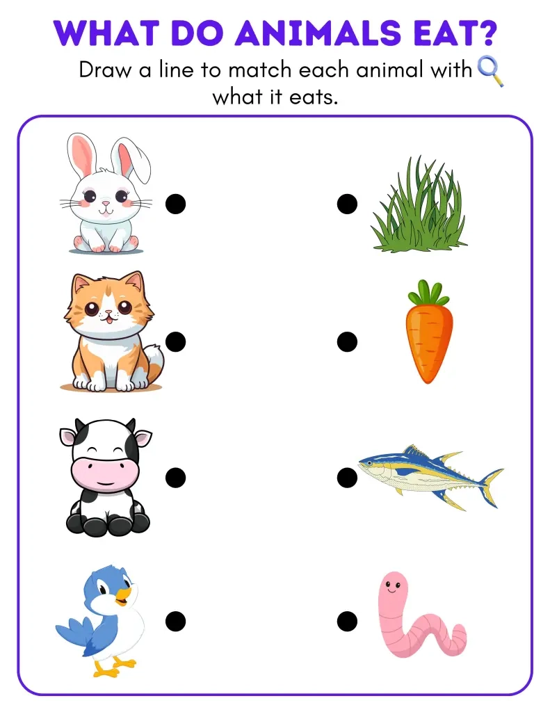 Printable Science Worksheets For Kindergarten
