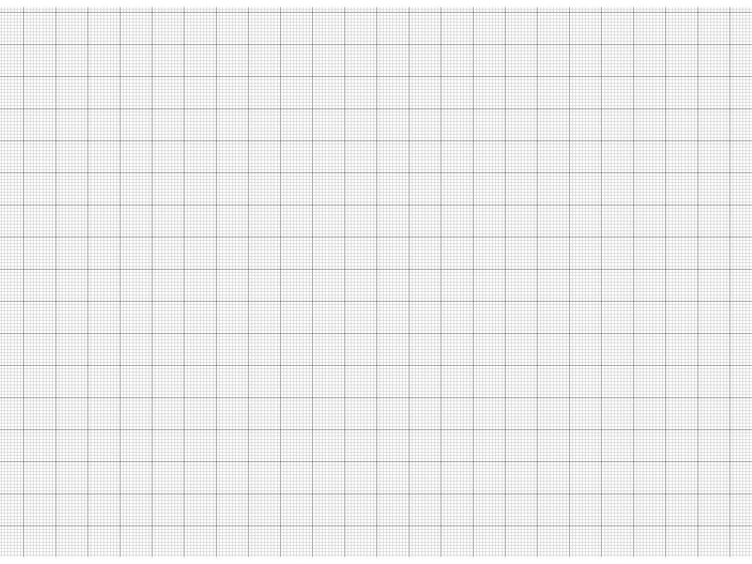 25 Pack Of Large Sheet Format 10th Of An Inch Graph Paper 36 X 24 
