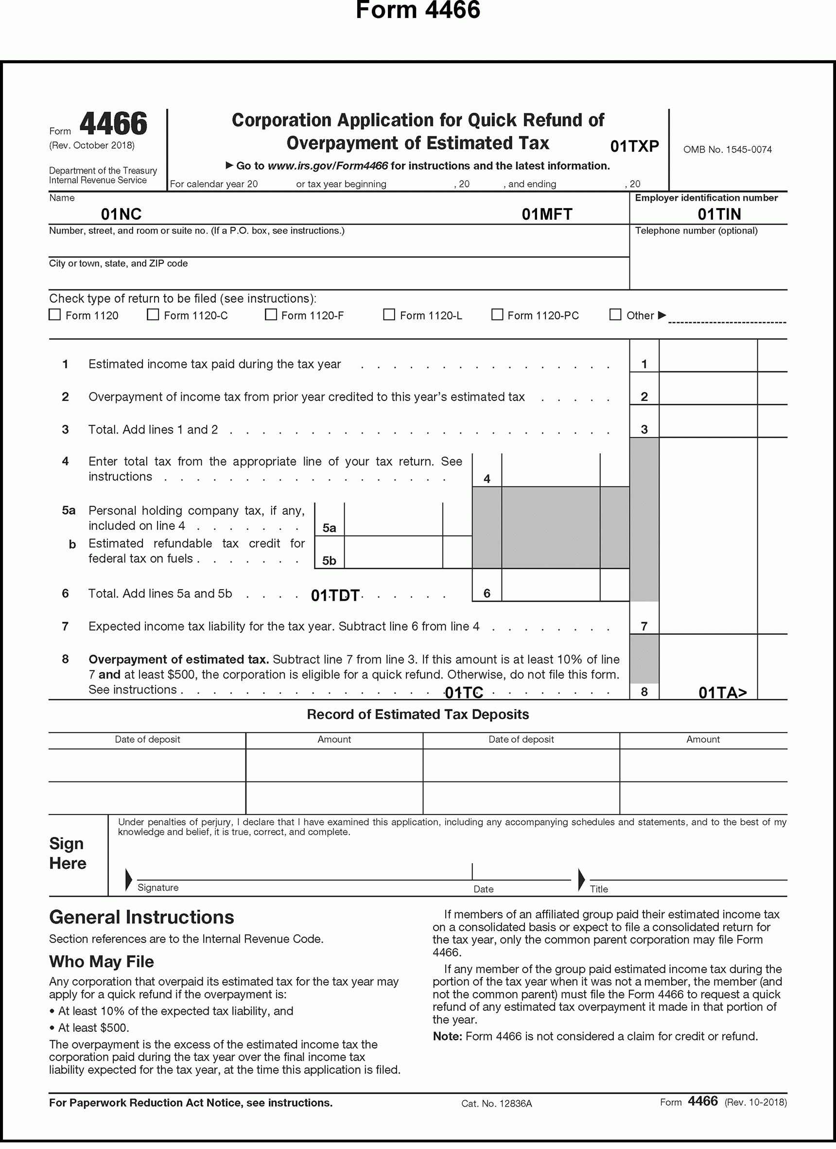 3 12 10 Revenue Receipts Internal Revenue Service