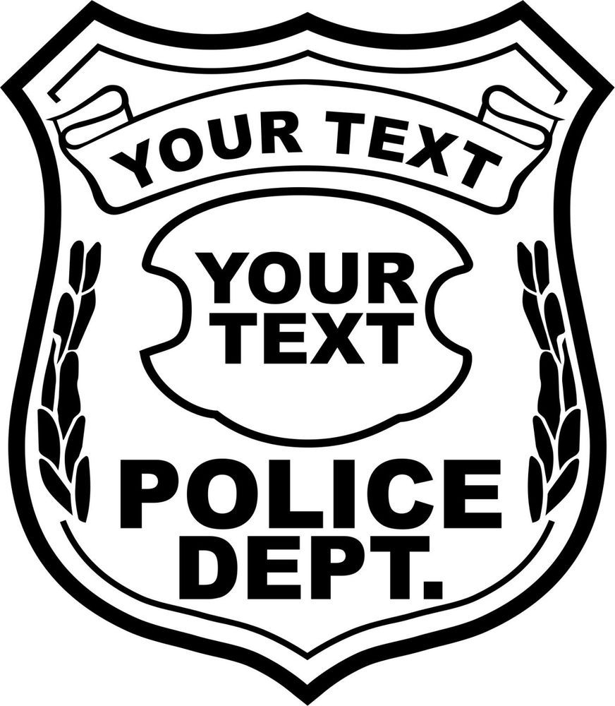 Free Printable Police Badge Template