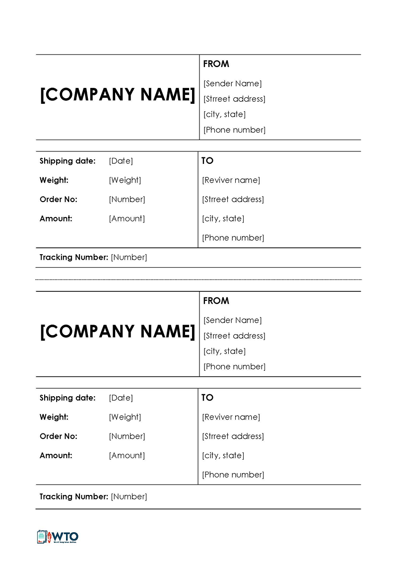 38 Free Shipping Label Templates Easy To Edit amp Print