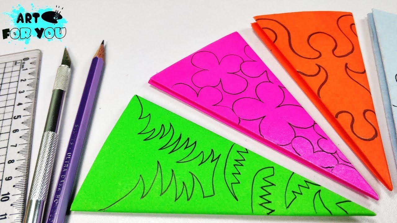 4 Amazing Paper Cutting Design How To Make Simple And Easy Paper Cutting Designs Paper Art