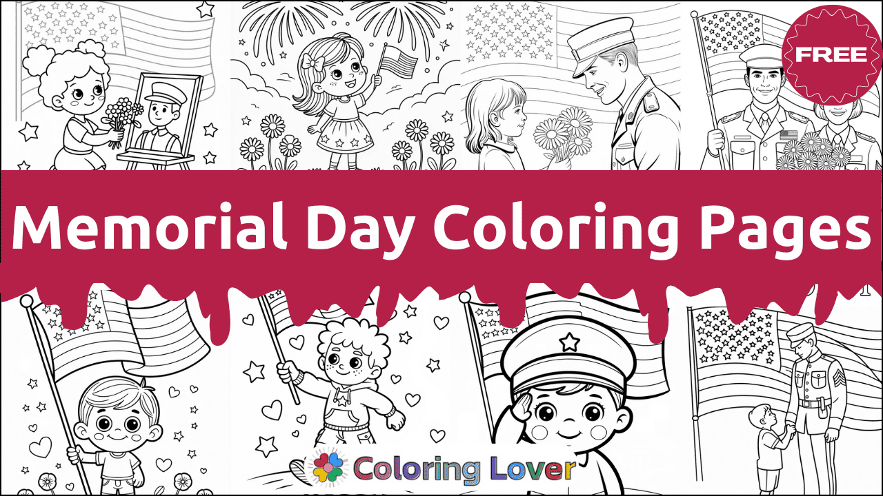 45 Memorial Day Coloring Pages Free Printables For All Ages 