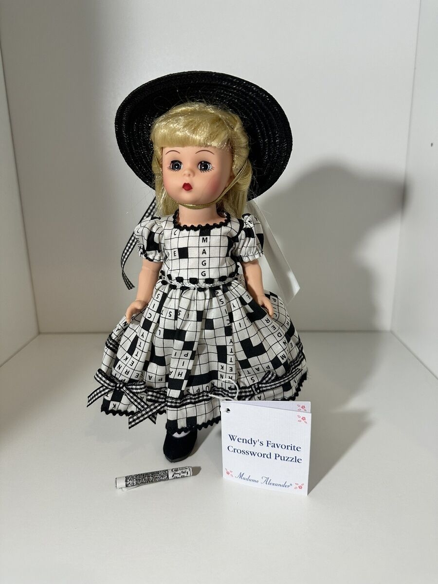 48070 MADAME ALEXANDER DOLL IN BOX 8 WENDY 39 S FAVORITE CROSSWORD 