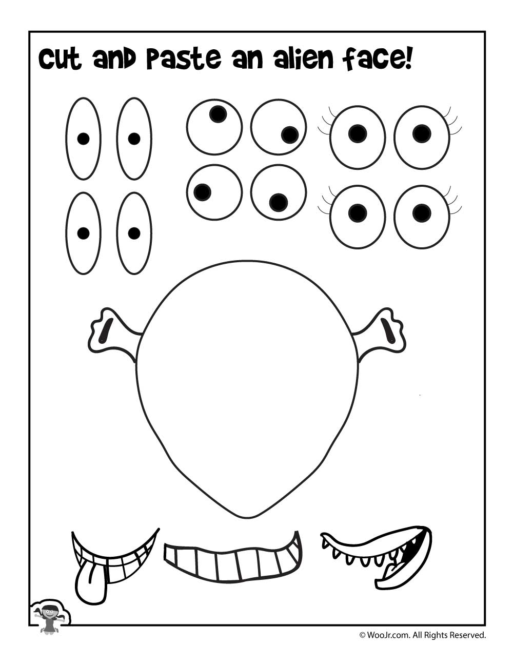 50 FREE Cut And Paste Worksheets And Activities For Kids