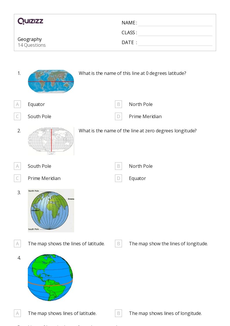 50 Geography Worksheets For 5th Grade On Quizizz Free amp Printable