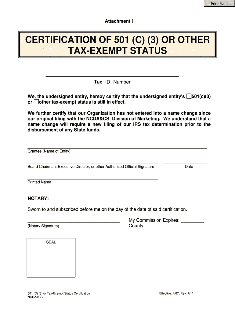 Irs Gov 501c3 Printable Form