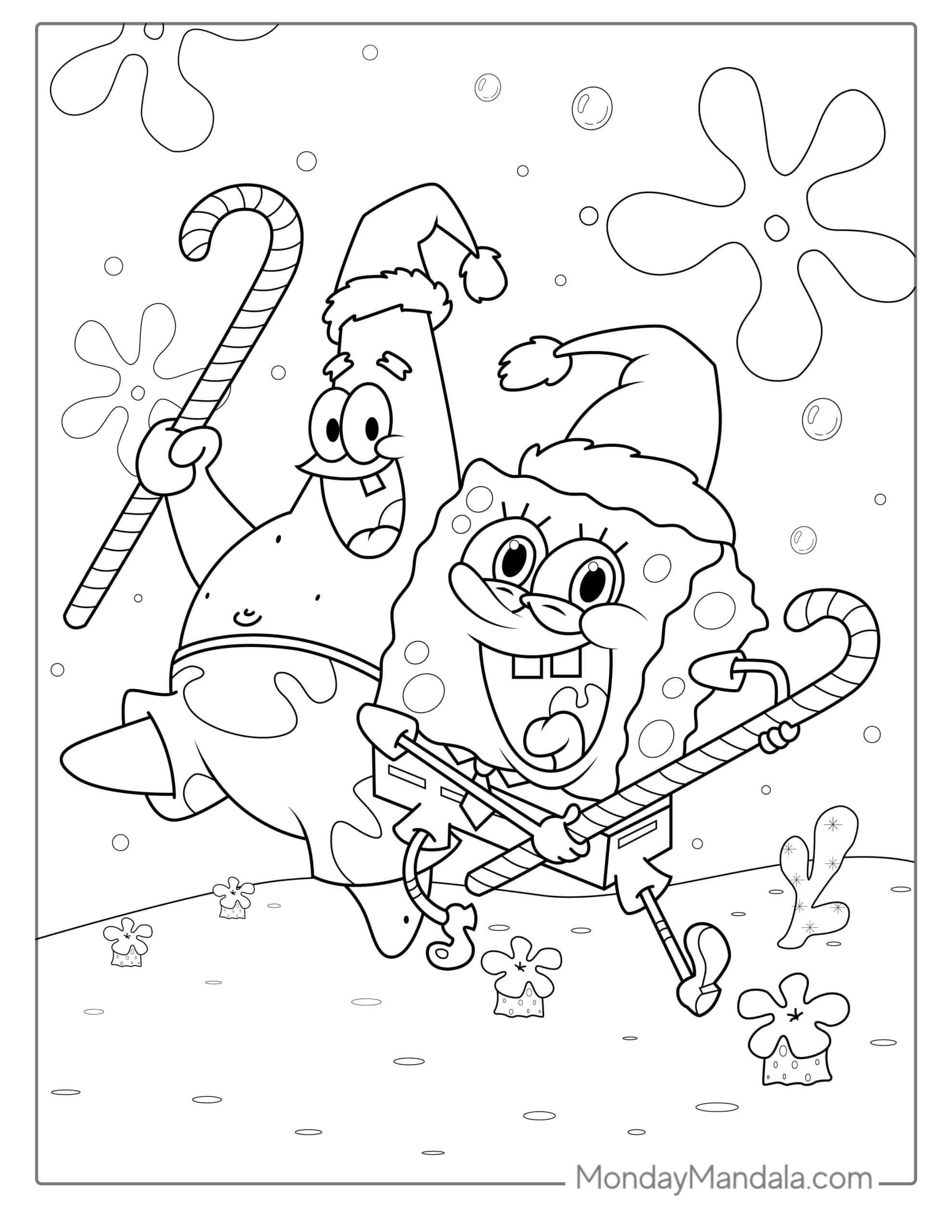 58 SpongeBob Coloring Pages Free PDF Printables 