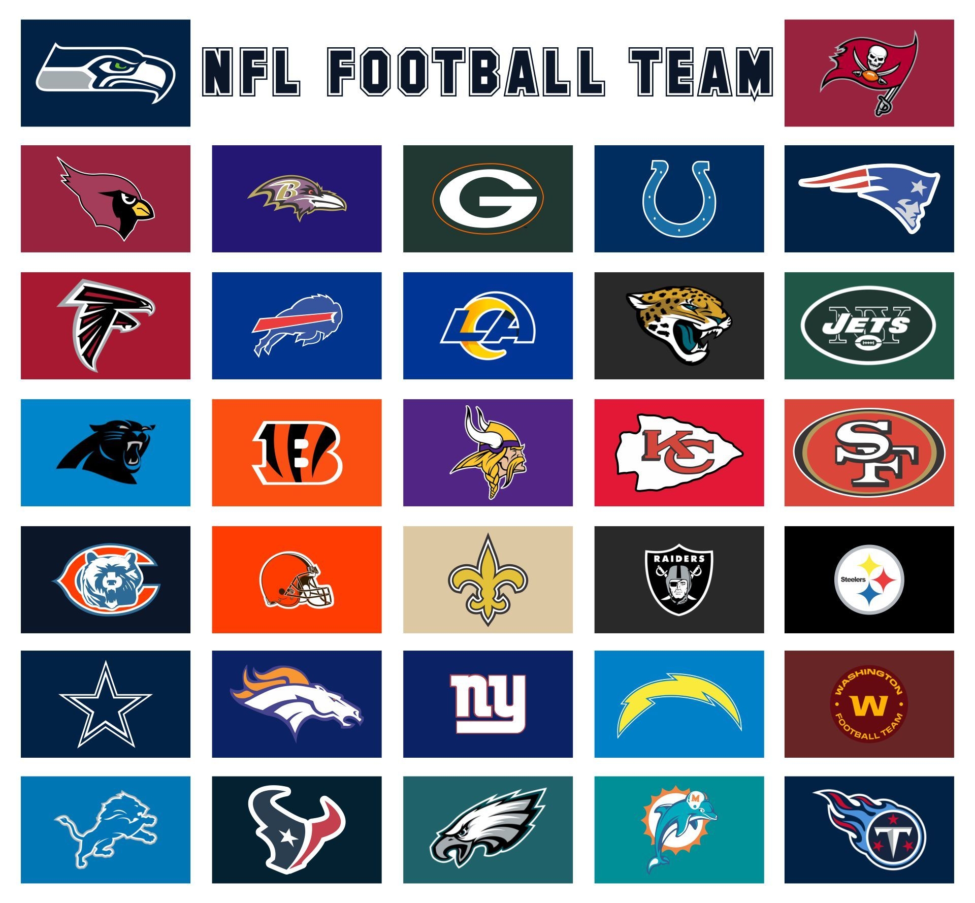 7 Nfl Team Colors Ideas Nfl Team Colors Team Colors Nfl Teams
