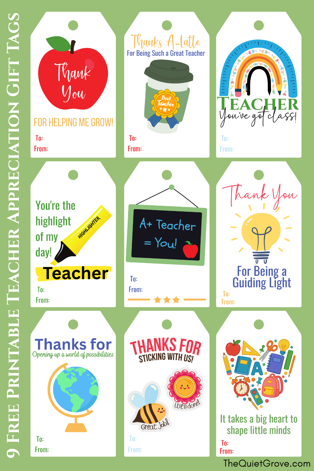 Free Printables For Teachers