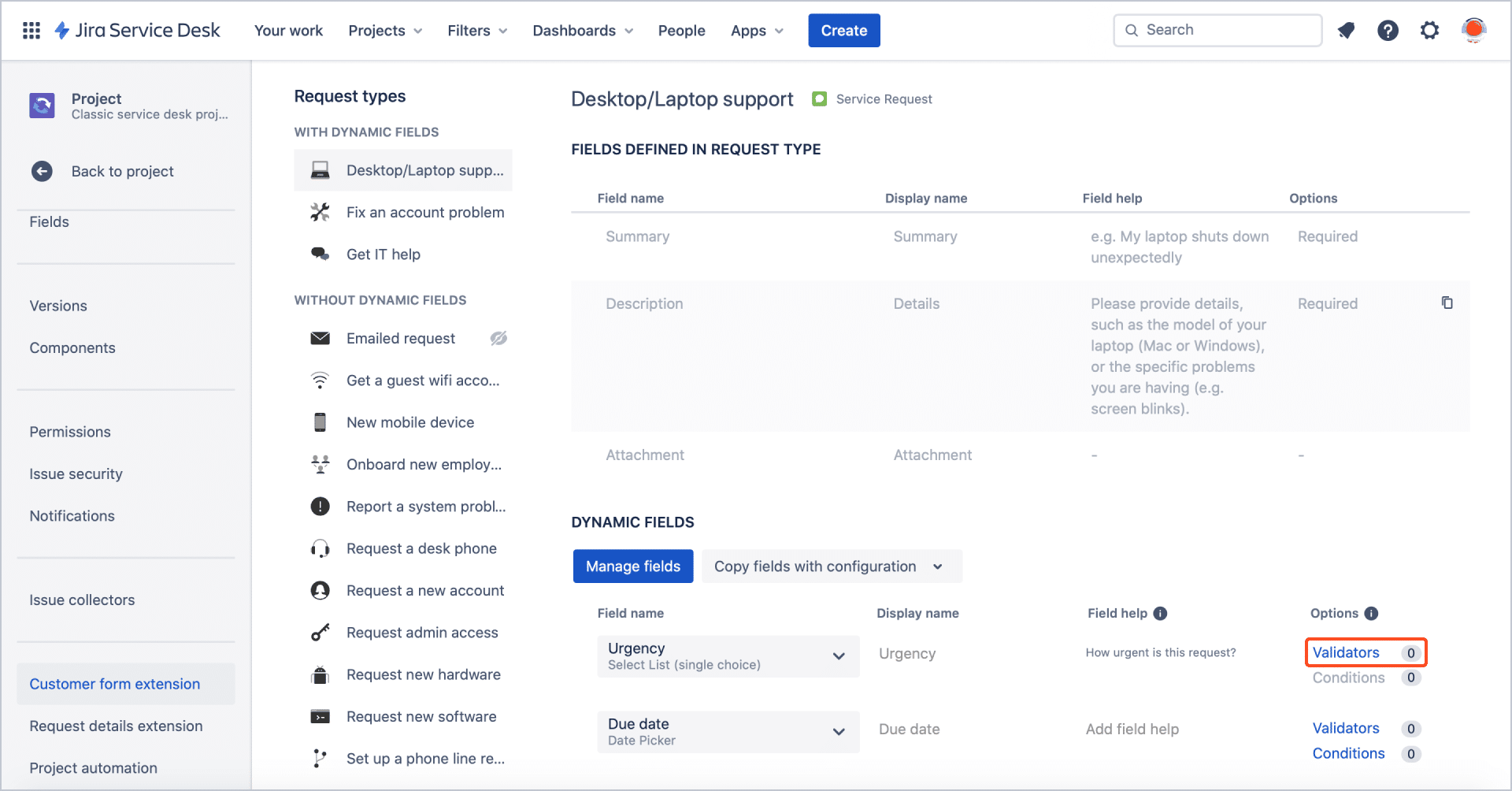 Jira Software Forms
