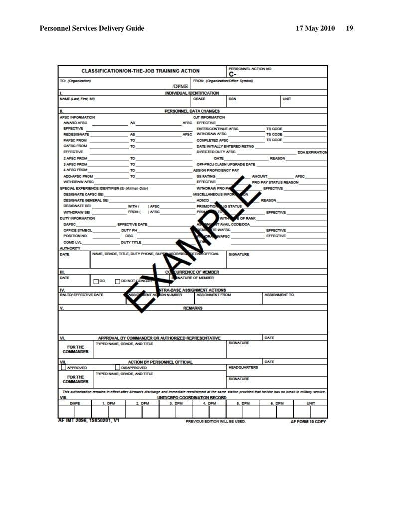 Af Form 2096