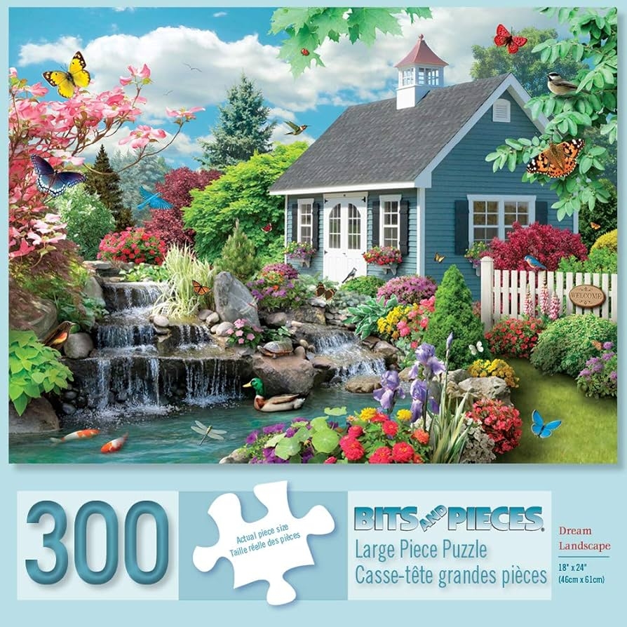 Amazon Bits And Pieces Large 300 Piece Jigsaw Puzzle For 