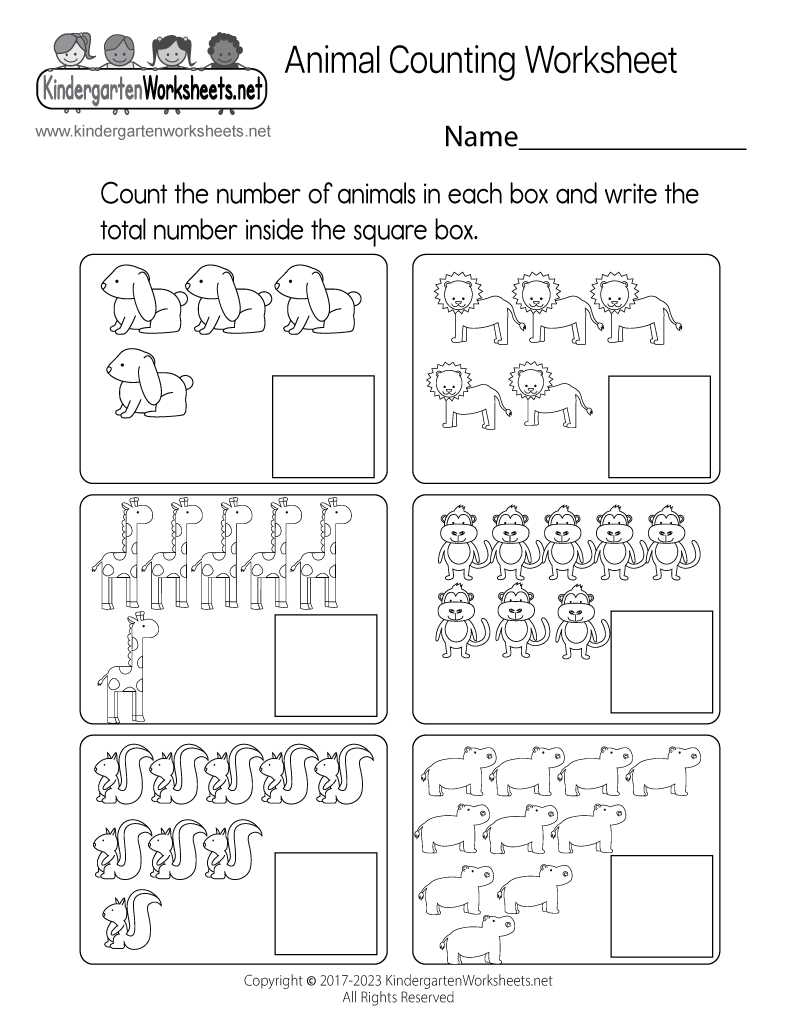 Printable Number Worksheets For Kids