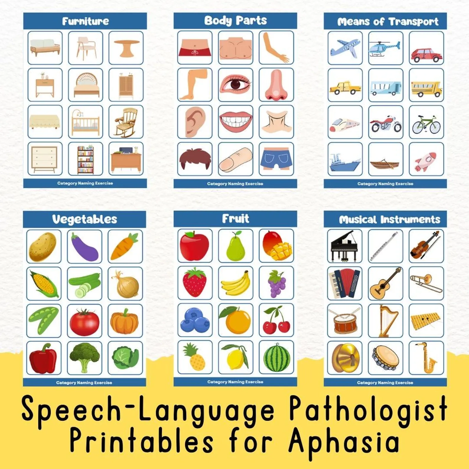 Free Printable Aphasia Worksheets