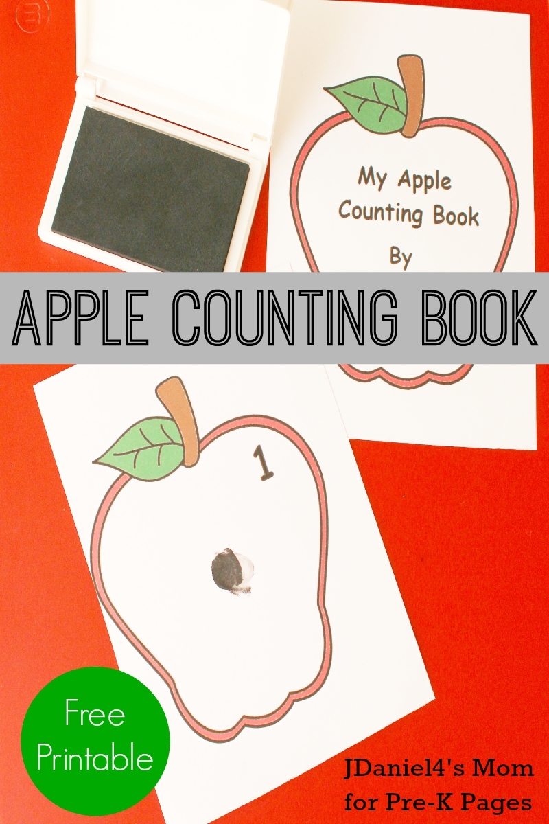Printable Apple Books For Preschoolers