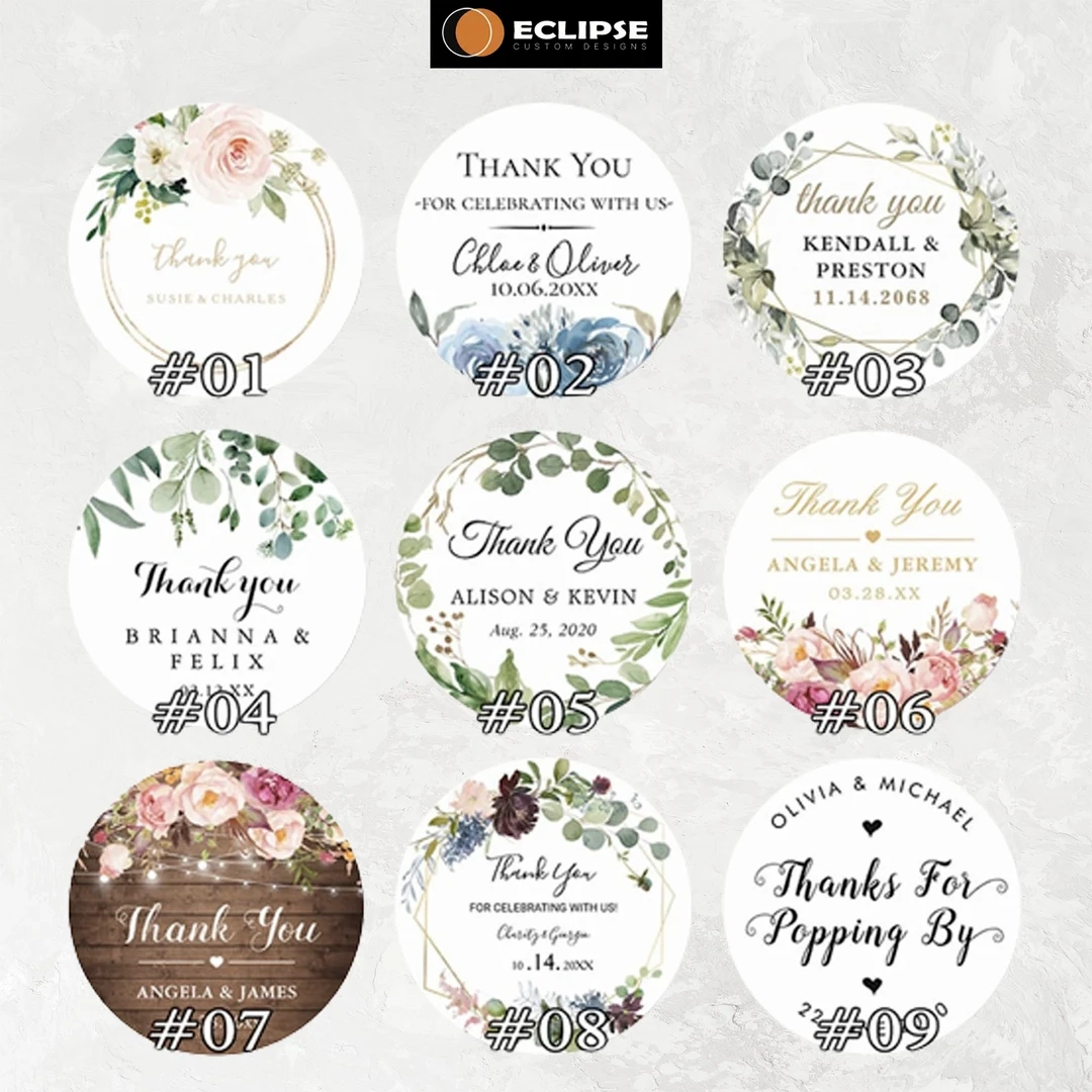 Round Printable Labels Template