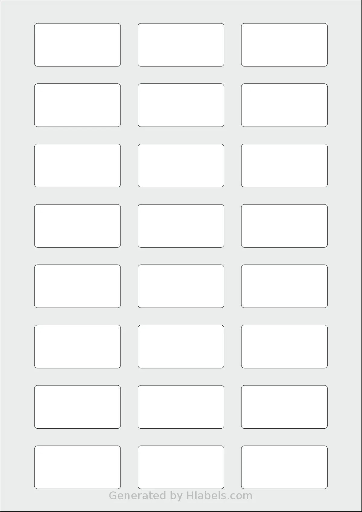 Avery Zweckform 50x25 Label Template Print Online Instantly