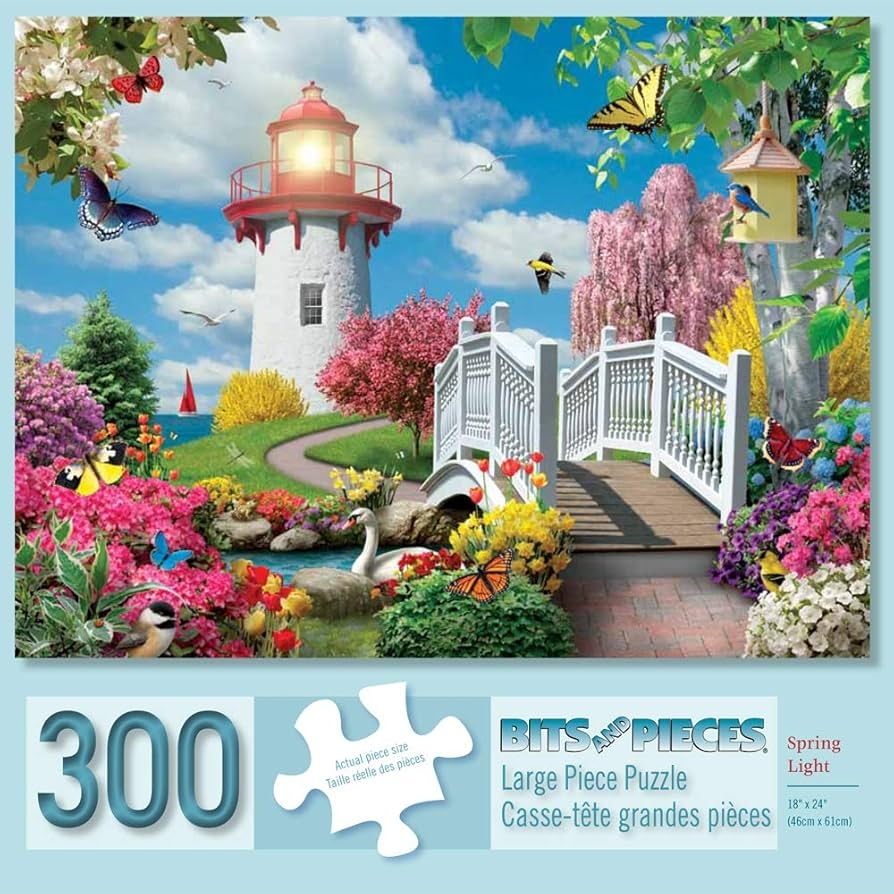 Bits And Pieces Large 300 Piece Jigsaw Puzzle For Adults 