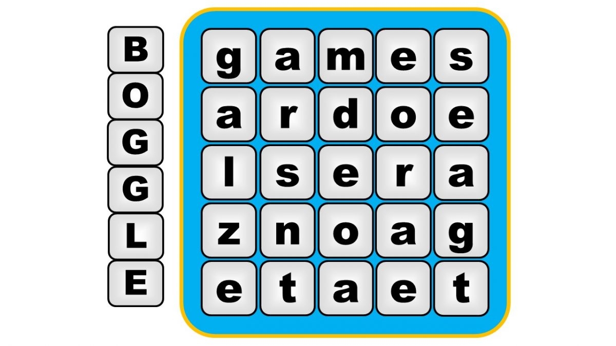 Boggle Vocabulary Game Letters To Words Find All If You Can 