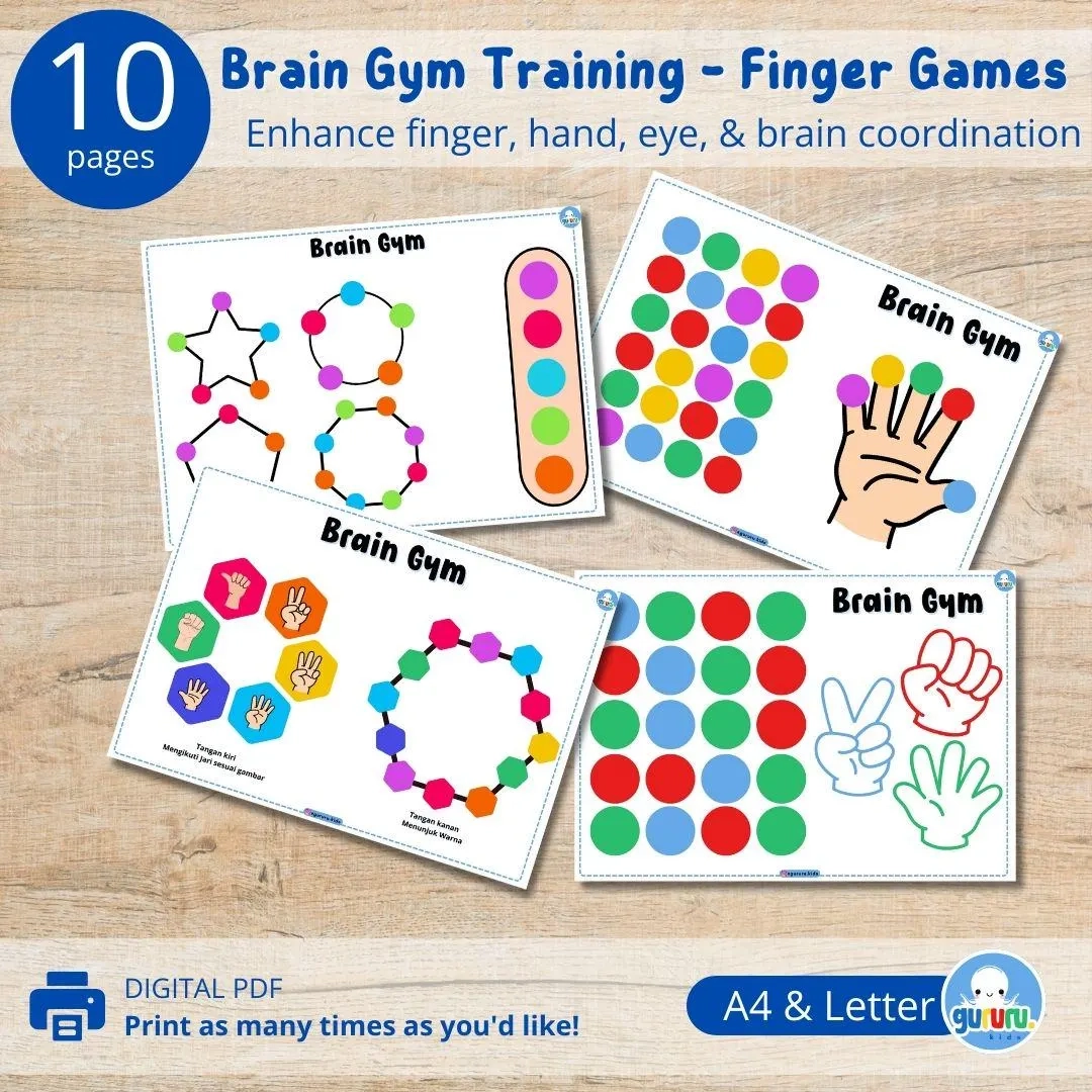 Printable Brain Activity Games