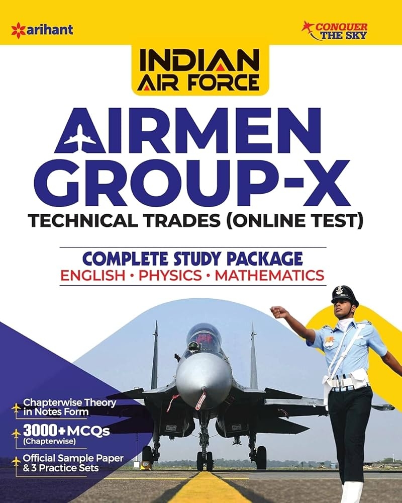 Buy Indian Airforce Airman Group X Technical Trades Old 