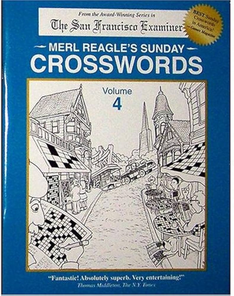 Buy Merl Reagle s Sunday Crosswords 4 V 4 Merle Reagle s 