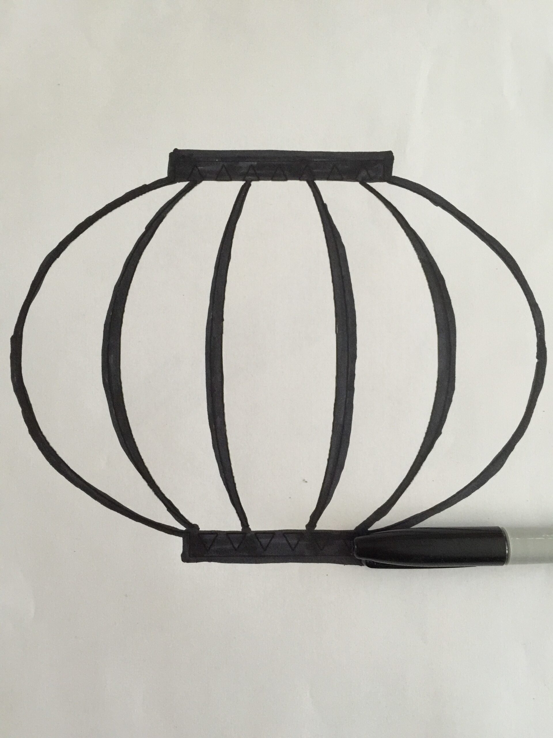 Chinese Lantern Sun Catcher The gingerbread house co uk