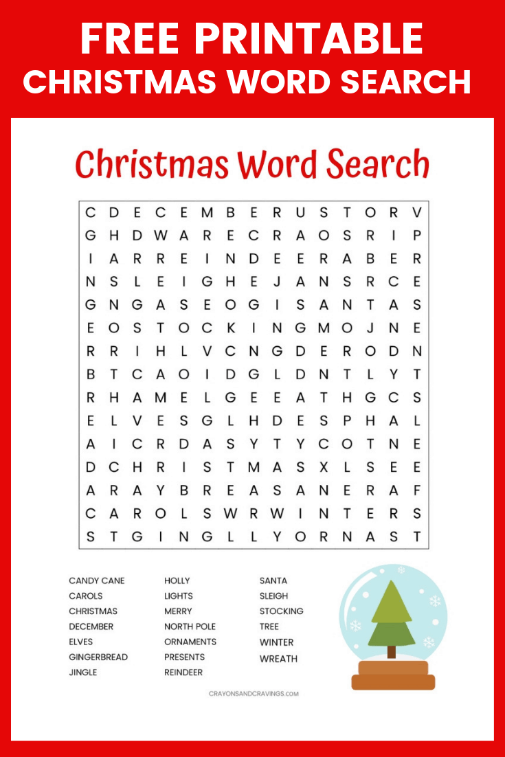 Free Printable Christmas Puzzles For Adults