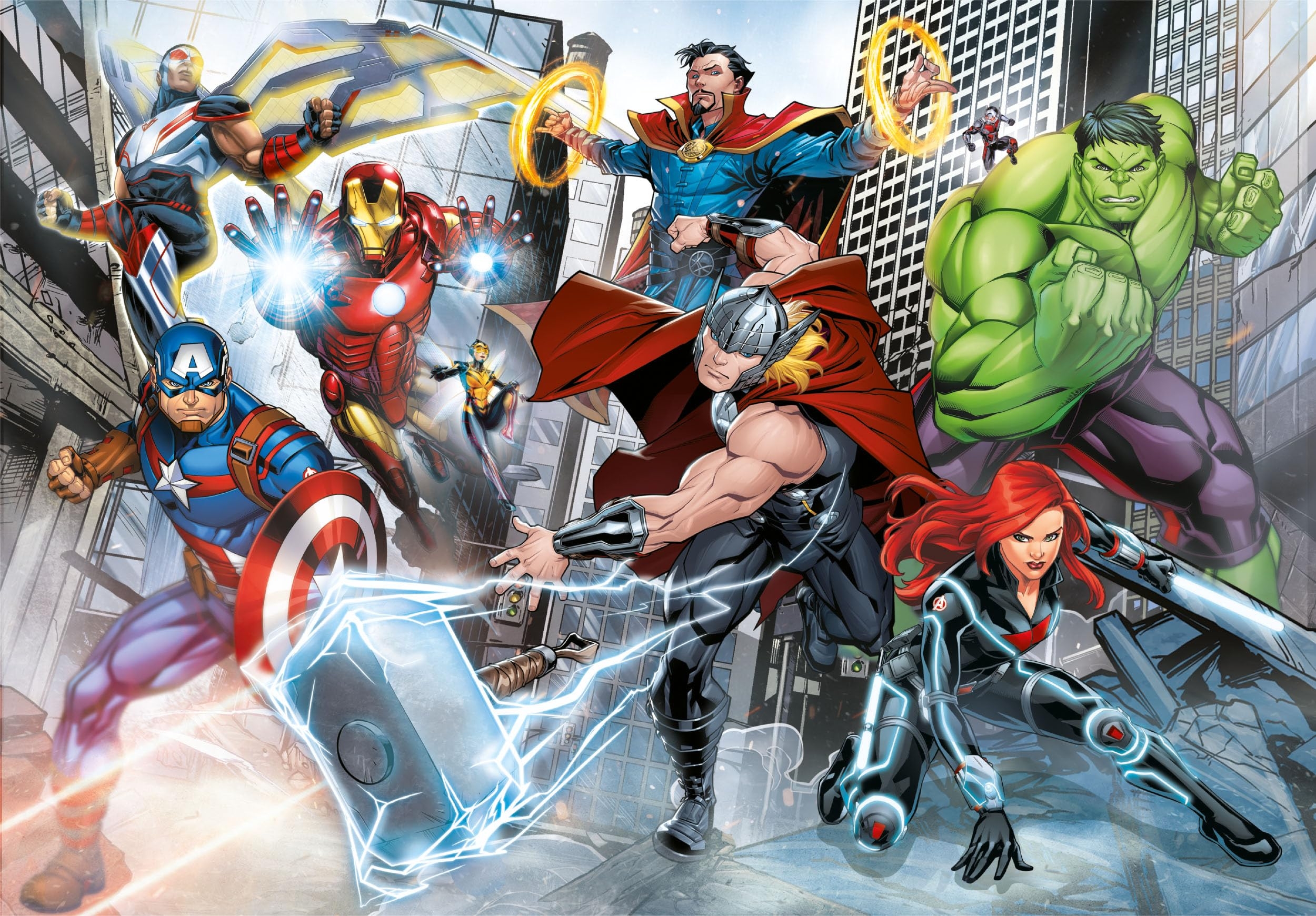 Clementoni 26112 Supercolor Marvel Avengers 60 Pieces Jigsaw 