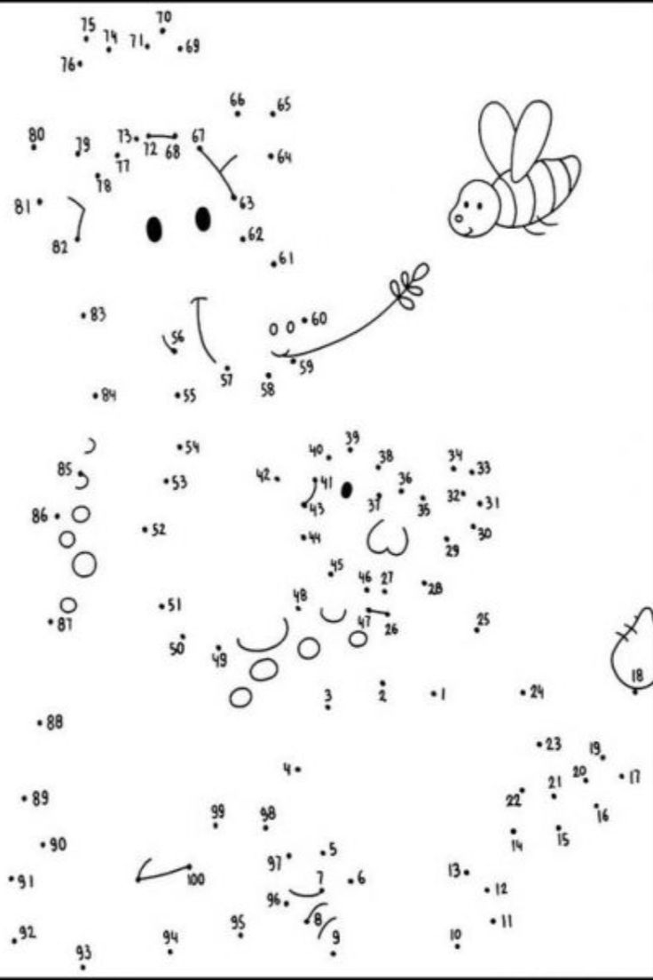 Connect The Dot Worksheets